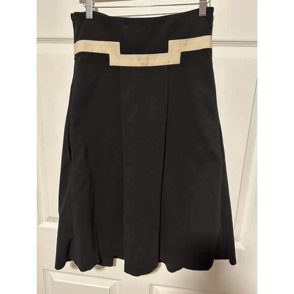 Diane von Furstenberg KACIA Black/Ivory Strapless Dress - Picture 1 of 7